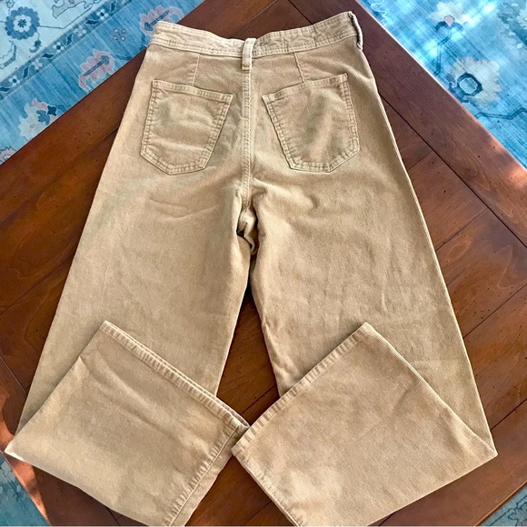 Universal Thread Tan Wide Leg High Rise Corduroy Pants - Picture 5 of 7